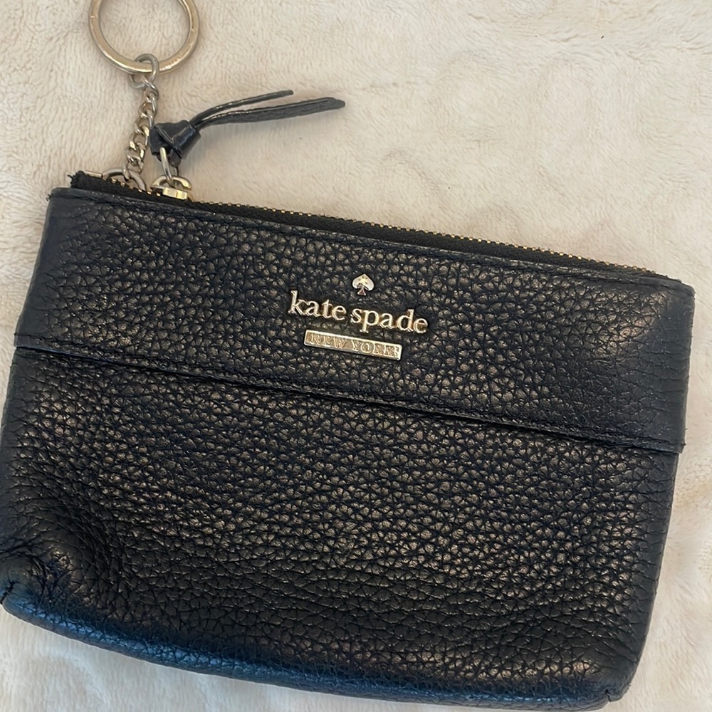 Kate Spade Key Card Wallet Black
